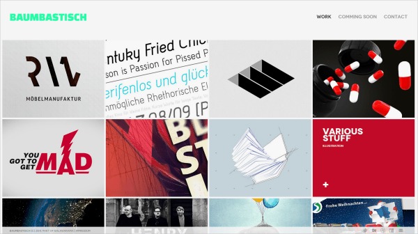 新穎的網(wǎng)頁布局設(shè)計